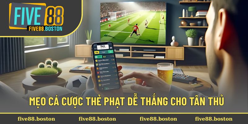 Mẹo cá cược thẻ phạt dễ thắng cho tân thủ